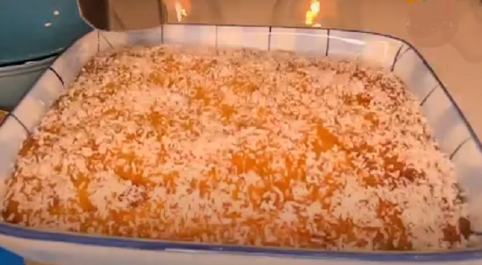 بسبوسه بمربى المشمش 