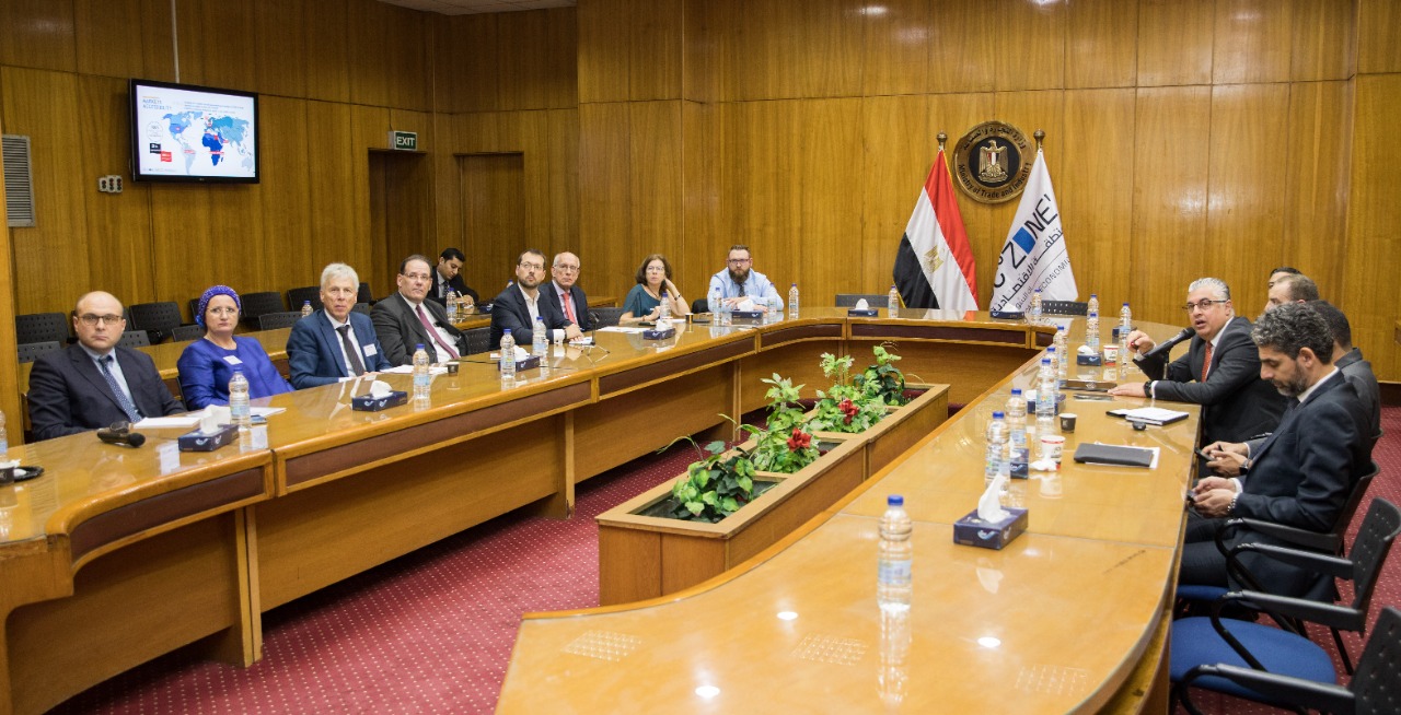 وفد بلجيكي في المنطقة الاقتصادية للتعاون في الوقود الأخضر 