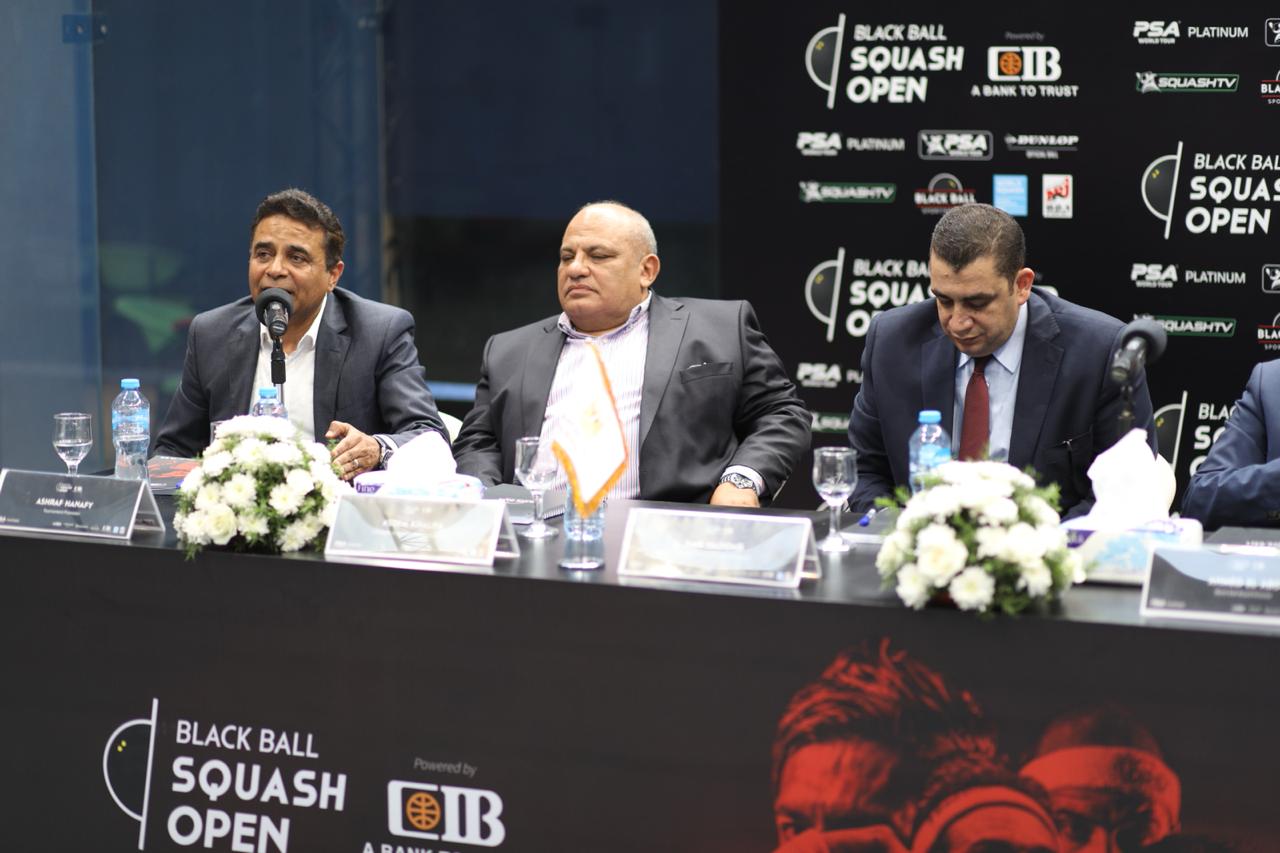تعرف على تفاصيل بطوله الاسكواش CIB Black Ball Squash Open 2018