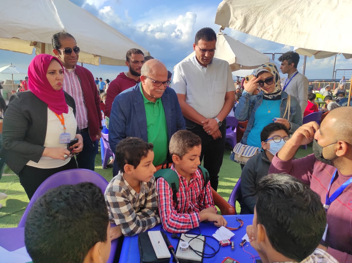 المعماري الصغير ورشة عمل لتنمية المهارات الهندسية لأبناء المهندسين