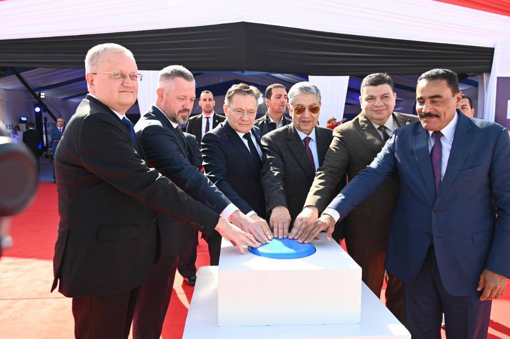 انطلاق مرحلة الإنشاءات بوحدة توليد الكهرباء الثانية بالضبعة النووية 