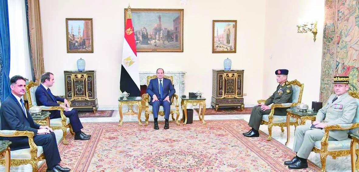 السيسى‭.. ‬ضرورة‭ ‬الوقف‭ ‬الفورى‭ ‬لإطلاق‭ ‬النار‭ ‬فى‭ ‬غزة‭.. ‬وحماية‭ ‬المدنيين