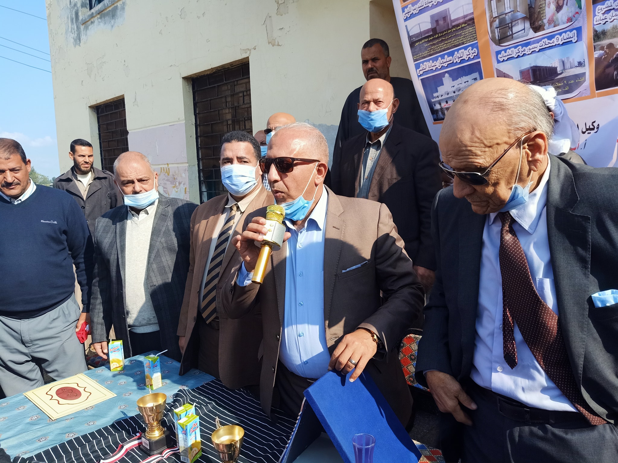  الشباب والرياضة بالبحيرة  تكرم اللواء سليمان عبادة