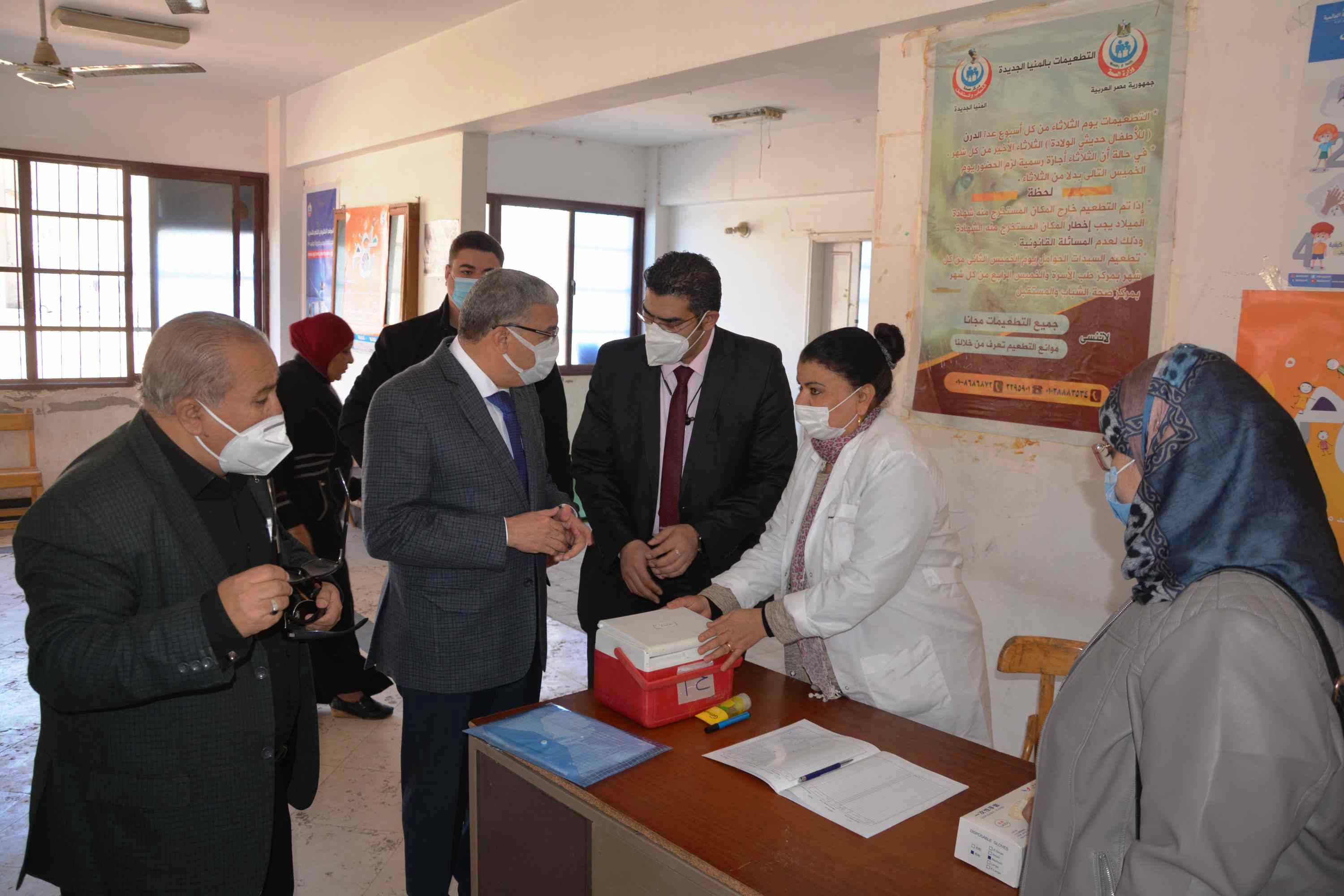 محافظ المنيا : بدء تطعيم 983 الفا و55 طفلا ضد شلل الاطفال