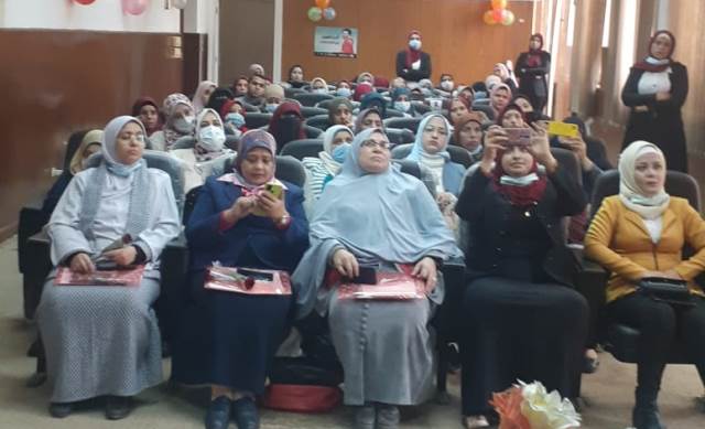 تمريض حلوان تنظم اليوم العلمى لقسم تمريض صحة الام و حديثى الولادة.. بالصور