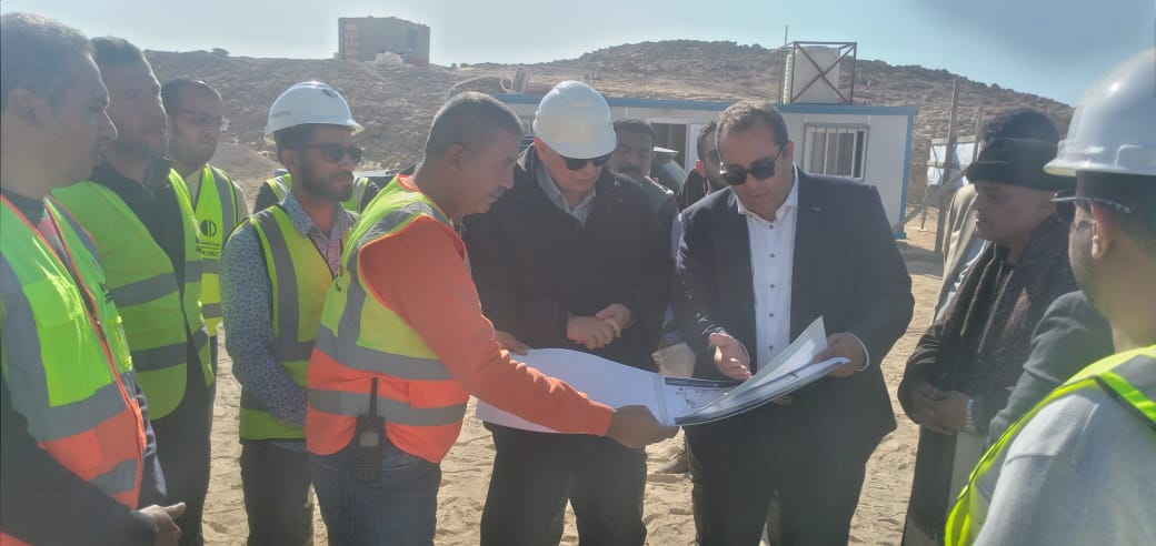 محافظ أسيوط يتفقد أعمال تنفيذ مشروع إنشاء مجمع تدويرالمخلفات الصلبة