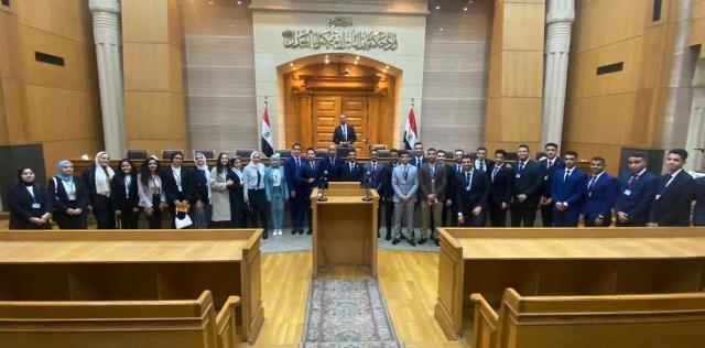 أسباب زيارة طلاب كلية القانون بجامعة بدر للمحكمة الدستورية.. بالصور