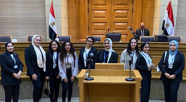 أسباب زيارة طلاب كلية القانون بجامعة بدر للمحكمة الدستورية.. بالصور