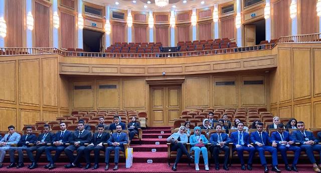 أسباب زيارة طلاب كلية القانون بجامعة بدر للمحكمة الدستورية.. بالصور