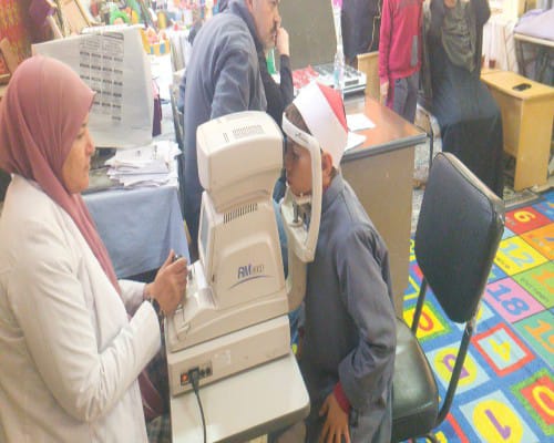 قافلة طبية بجامعة بنها
