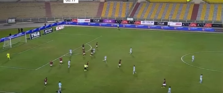 الشوط الأول.. الاهلي يتقدم على سيراميكا بهدف طاهر في كـأس عاصمة مصر 