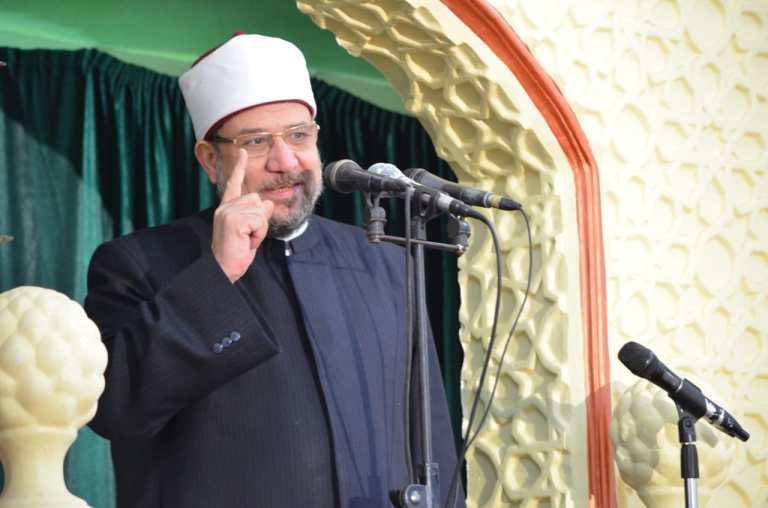 وزير الأوقاف في خطبة الجمعة 