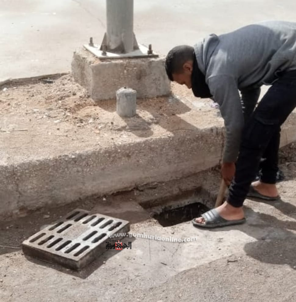 جهاز العاشر من رمضان يرفع درجة الاستعداد والطواريء لمجابهة عدم استقرار الاحوال الجوية 