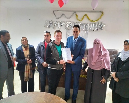 القوى العاملة: عقود عمل لذوى همم  بالإسكندرية.. صور