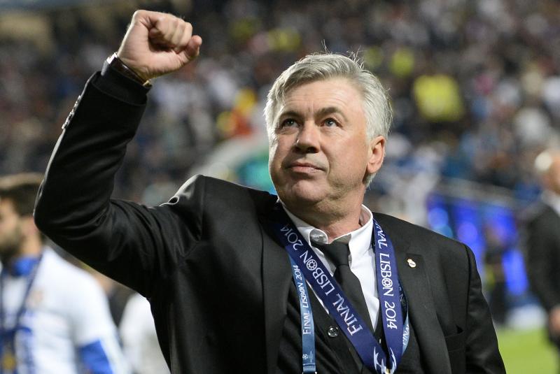  كارلو أنشيلوتي مدرب ريال مدريد