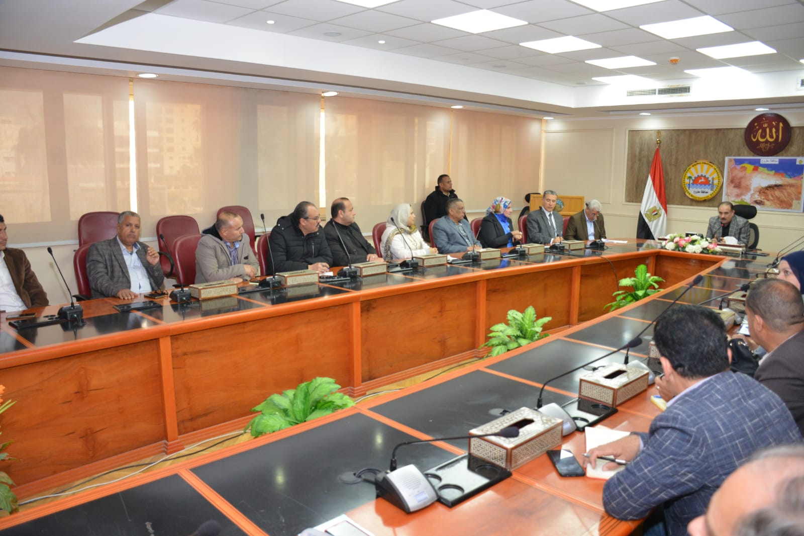 مؤتمر تحضيري استعداد لاستقبال موسم الصيف بمطروح 