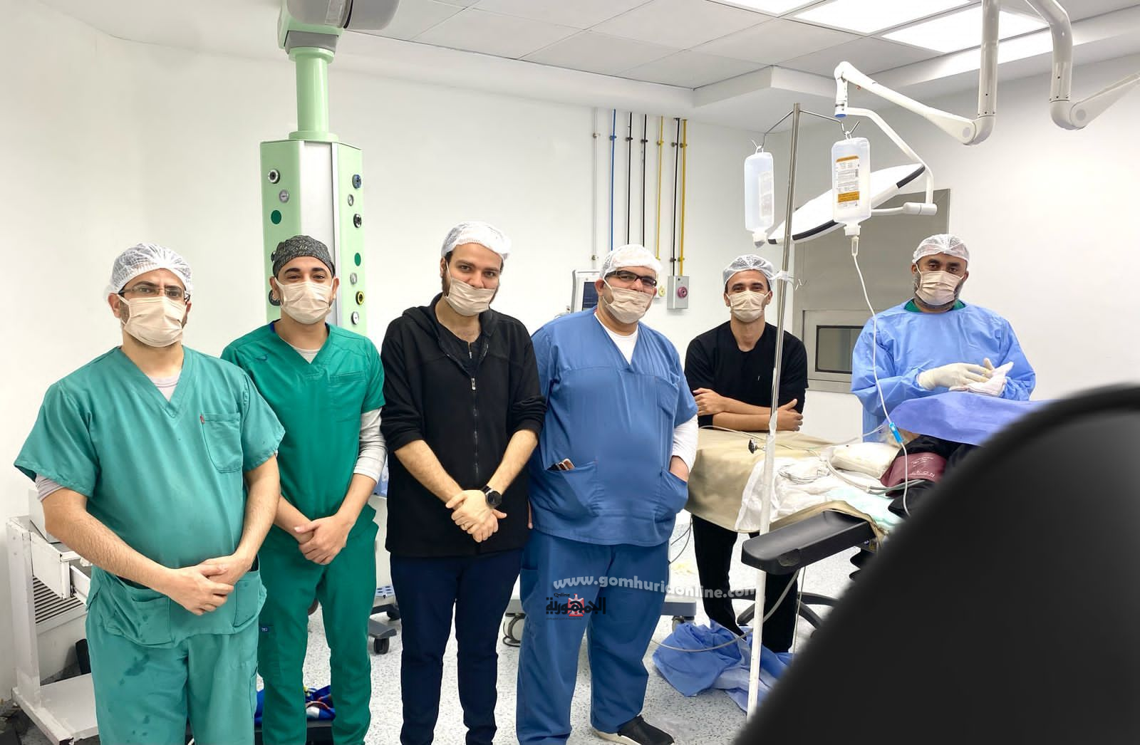 الفريق الطبي