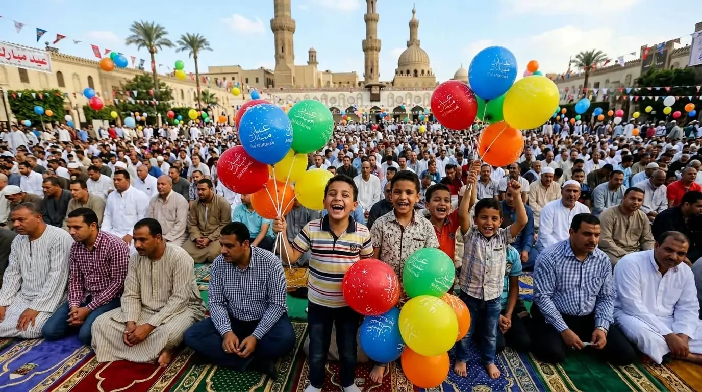 صلاة العيد في الاسكندرية