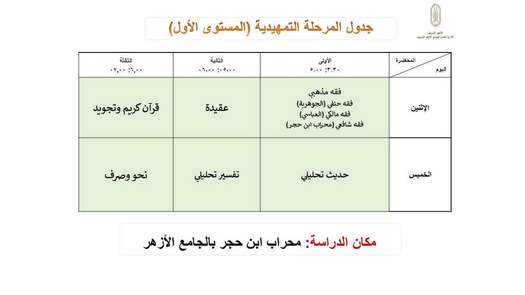 First slide