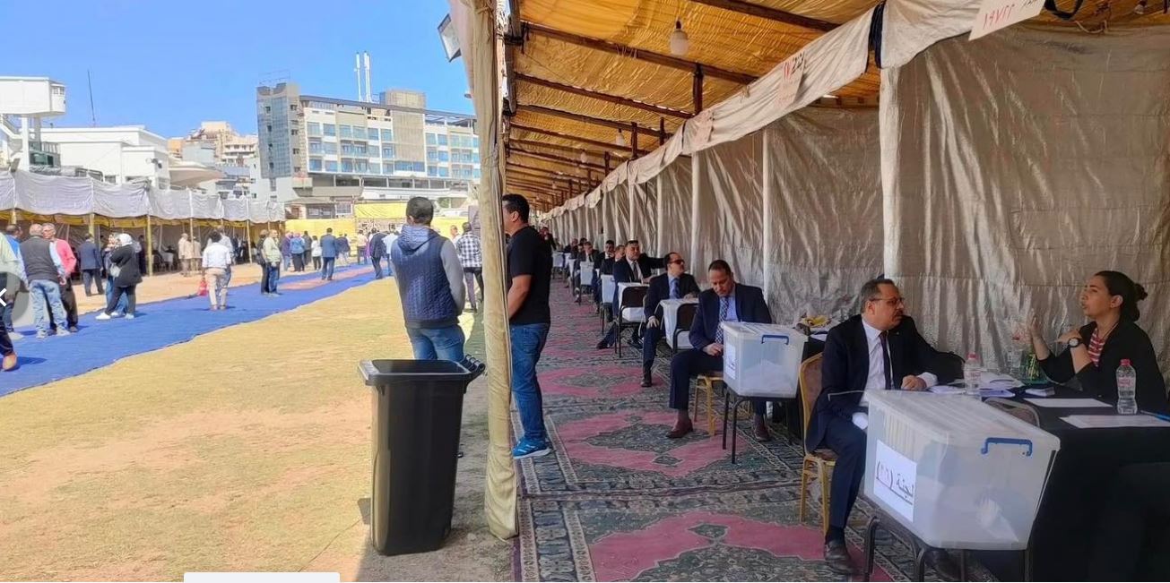 اقبال متوسط على أنتخابات  نادى الجياد