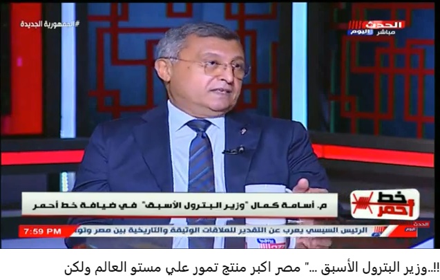 وزير البترول الأسبق يضع روشتة للنهوض بالتصنيع الزراعي