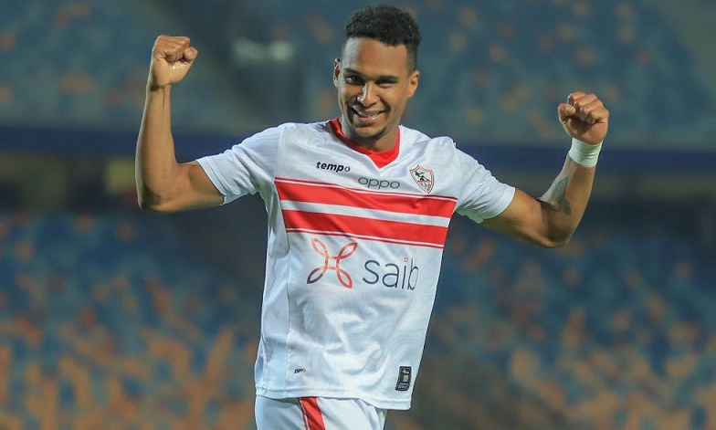 سيف الدين الجزيري مهاجم نادي الزمالك