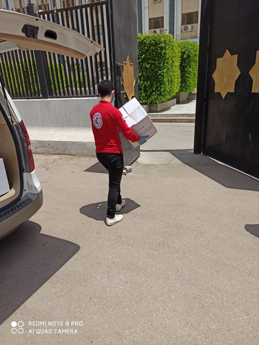 الهلال الاحمر يبدأ المرحلة الثانية من حملة 