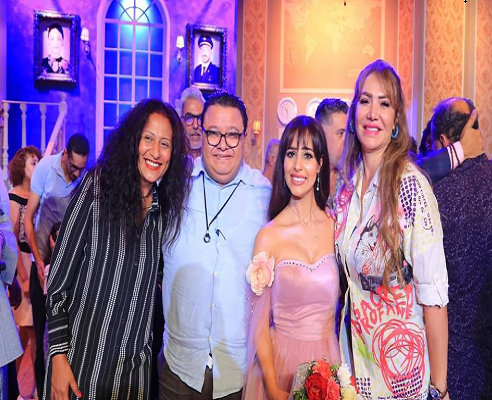 رنا سماحة من عرض المسرحية 