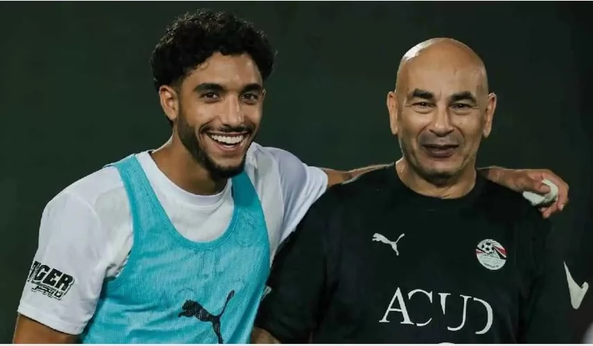  حسام حسن وعمر مرموش