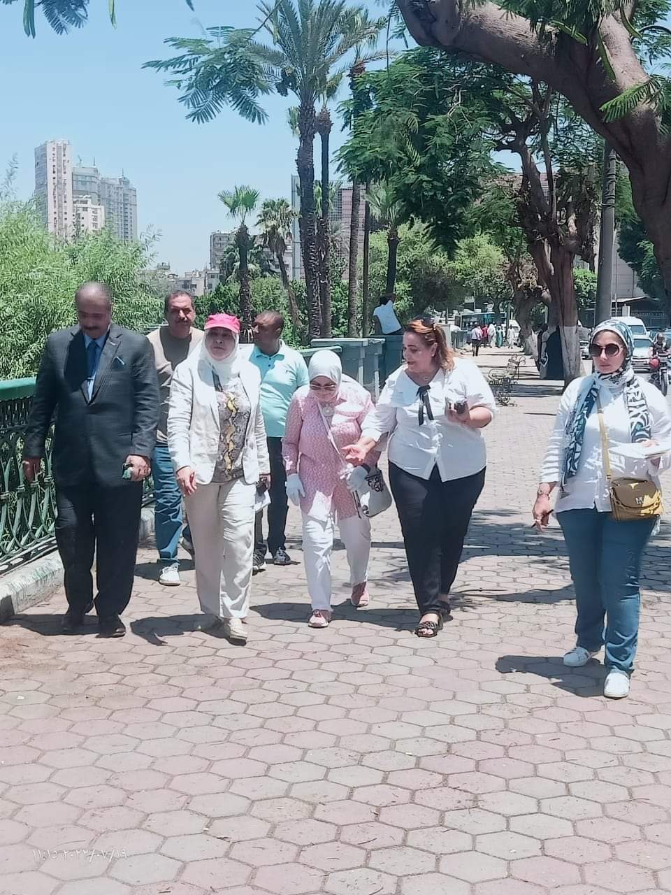 جولة تفقدية بكورنيش النيل بنطاق احياء السيدة زينب ومصر القديمة