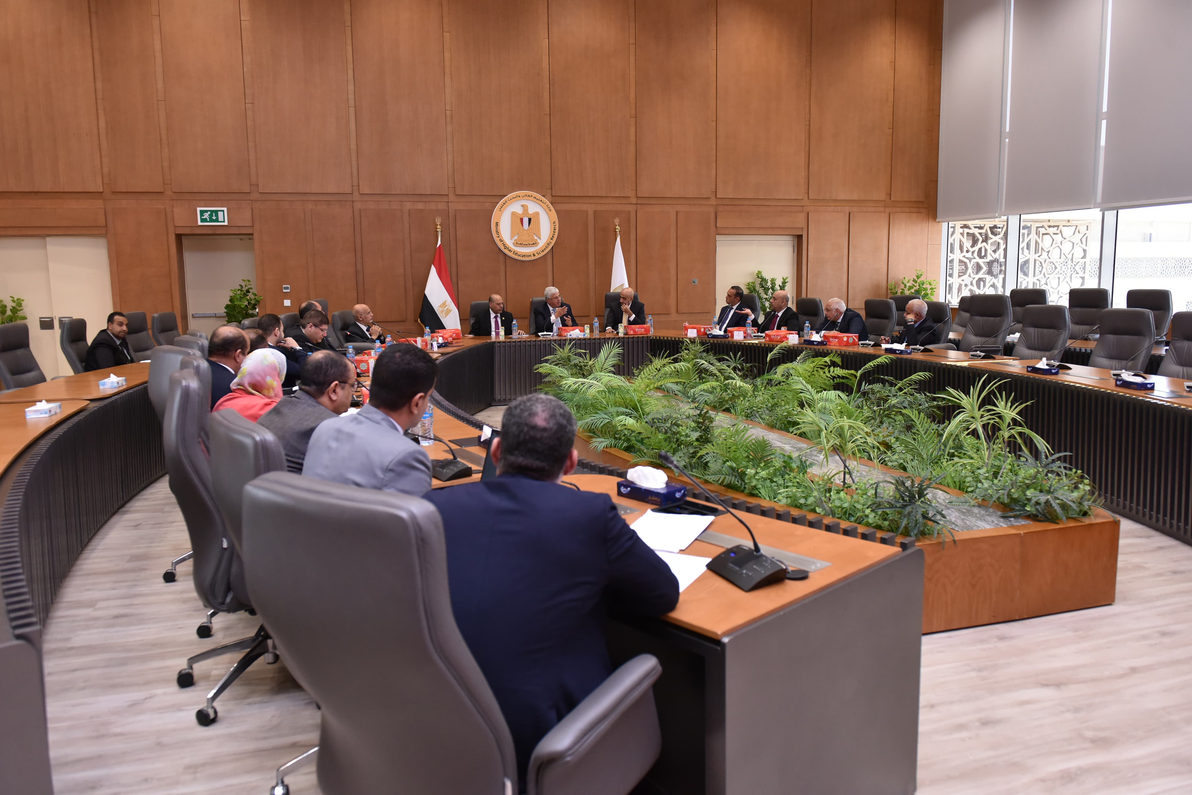 جانب من الاجتماع 