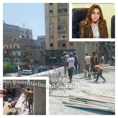 إزالة عقار مخالف بالقاهرة