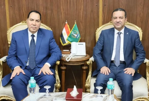 محافظ المنوفية ومدير الأمن