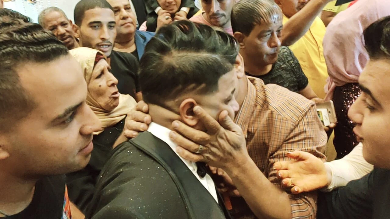 عبد الباسط حموده يحتفل بزفاف نجله الأصغر .. صور