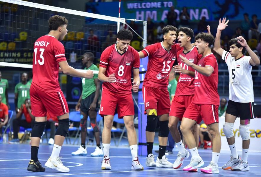  منتخب مصر للكرة الطائرة للشباب