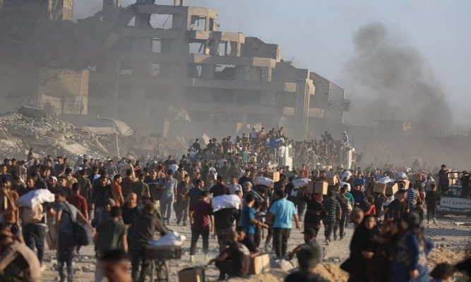 استشهاد وإصابة عشرات الفلسطينيين بقصف الاحتلال على غزة