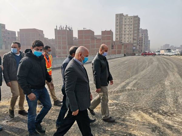 وزير النقل يتابع أعمال التطوير والصيانة الشاملة للطريق الدائري وأعمال نقل المرافق المتعارضة مع أعمال التطوير