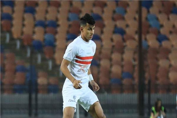 أحمد محمود لاعب الزمالك المعار للجونة