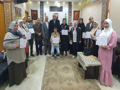 تكريم الفائزين