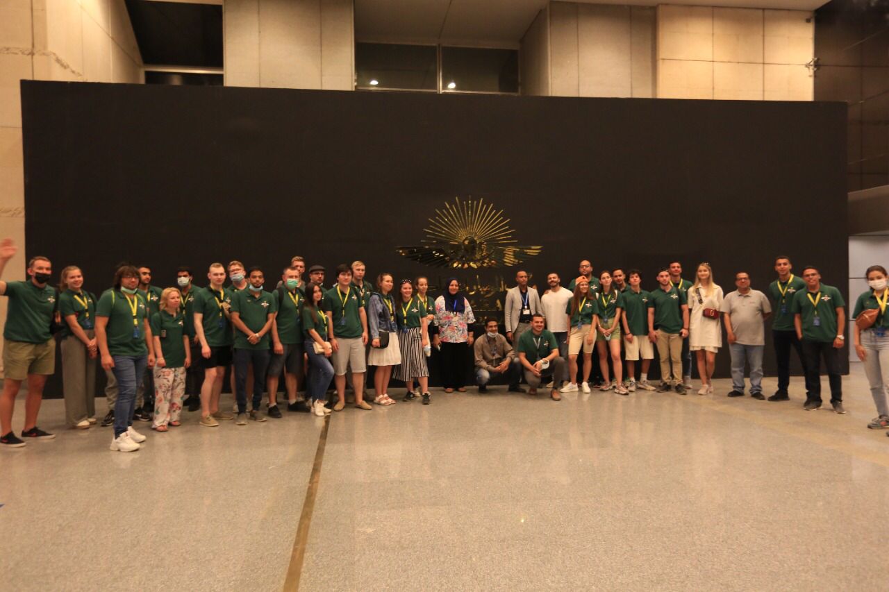 الوفد الروسي يُشيد بمقتنيات متحف الحضارة المصرية بالفسطاط