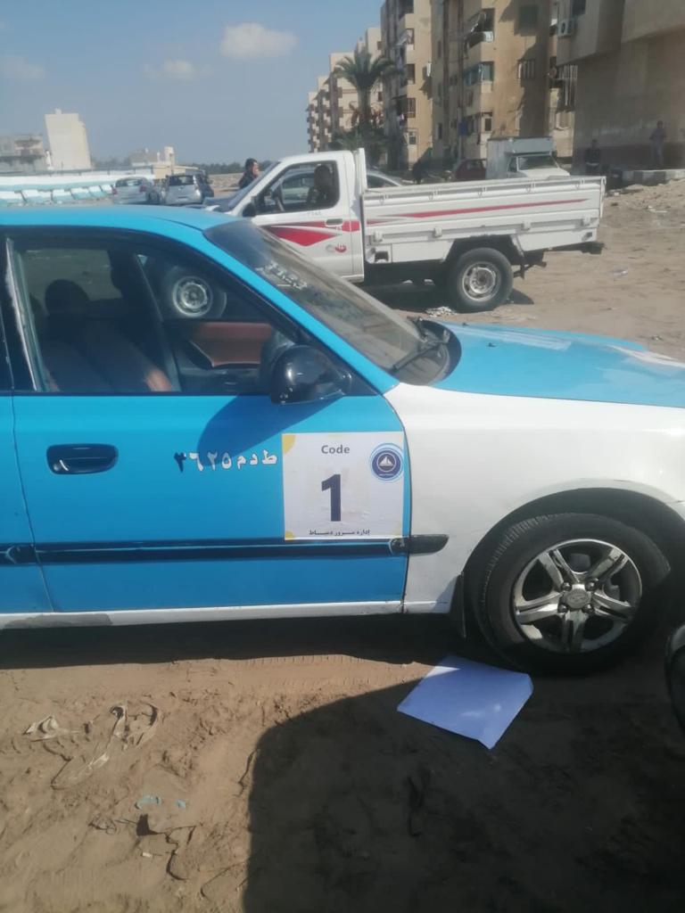 استجابة للشارع الدمياطى.. كود لكل سيارة لتسهيل عملية شكاوى المواطنين .. بالصور 