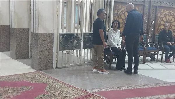 أسرة محمد فريد تستقبل عزاء بمسجد الحامدية الشاذلية