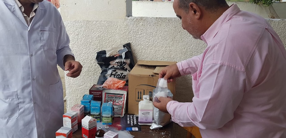 قافلة بيطرية مجانية لصغار المربين في الإسماعيلية ..صور