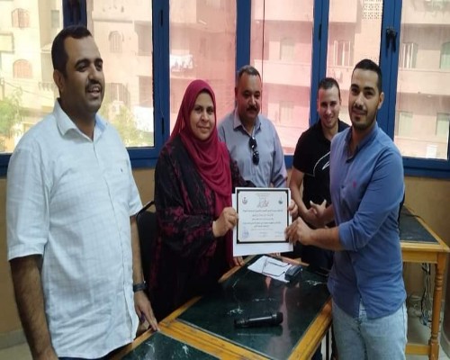 الدكتور حمودة الجزار   وكيل وزارة الصحة بالقليوبية 