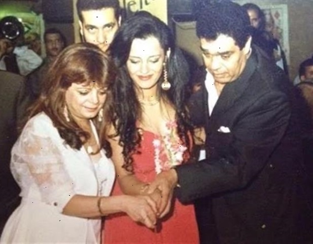 سامى العدل ونادية شكري 