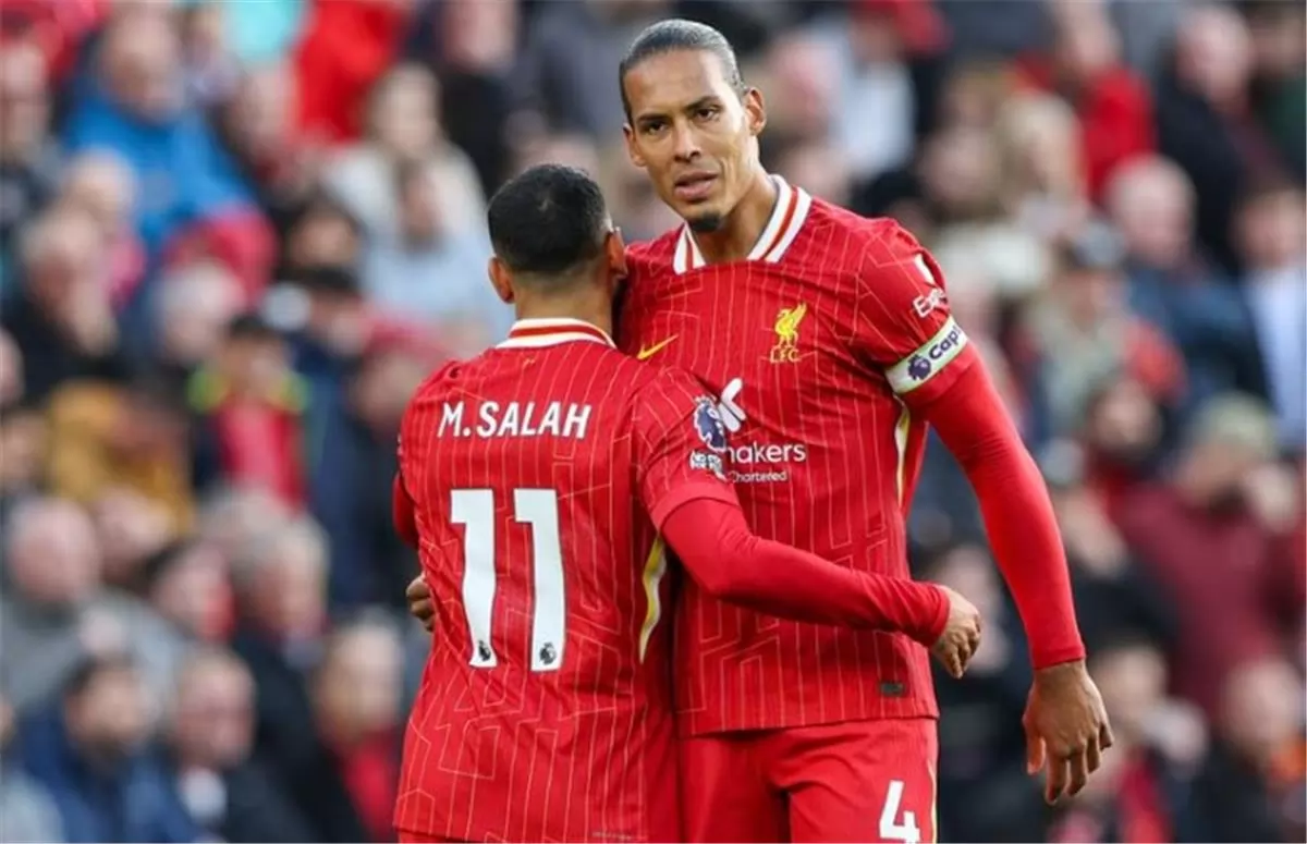 فان دايك وصلاح