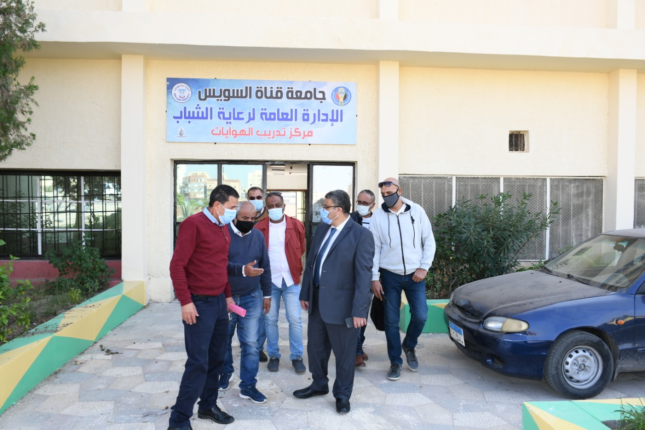 تدشين مركز تدريب الهوايات بجامعة القناة 