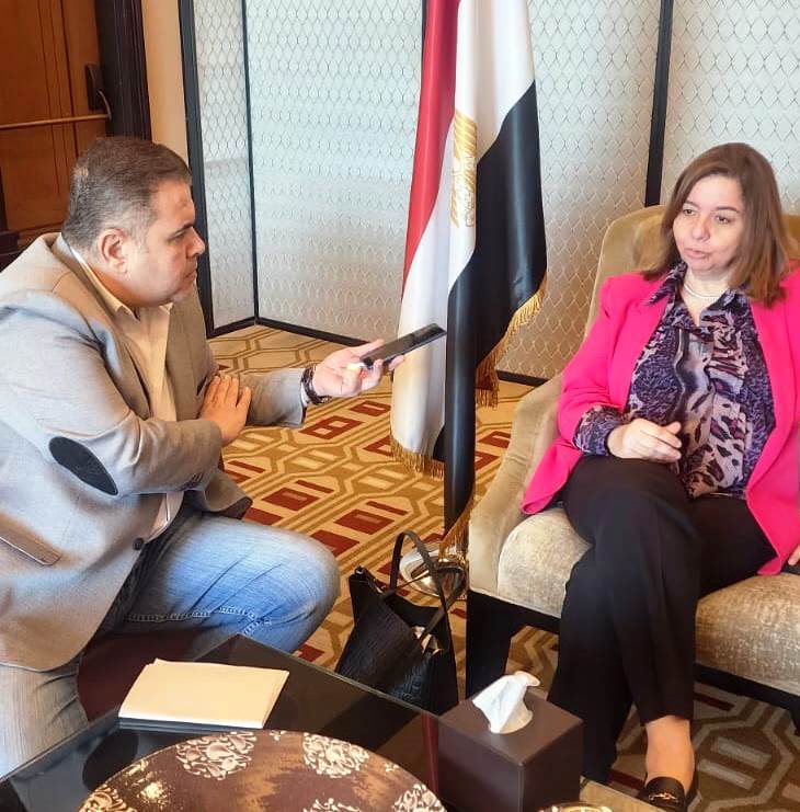 محرر الجمهورية اون لاين مع مى عبدالحميد،الرئيس التنفيذى لصندوق الإسكان الاجتماعى