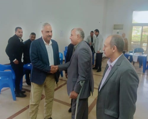 الصبروط يتابع فعاليات الجمعية العمومية بنادى العبور الرياضى
