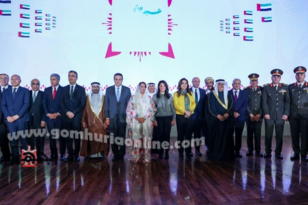 وزيرة التنمية المحلية تشارك في احتفال سفارة الإمارات بالقاهرة
